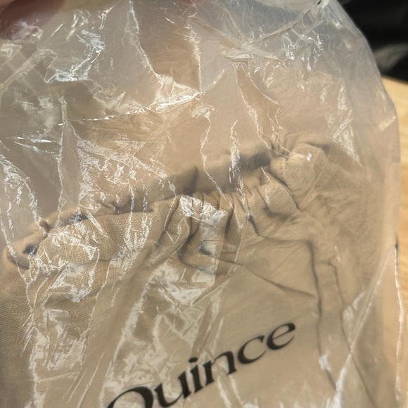 NWOT QUINCE Set Of 2 European Linen Euro Shams Oat 5070 - Picture 8 of 9